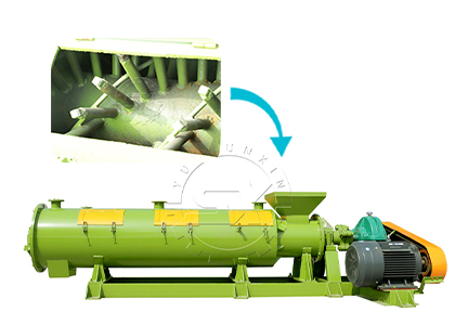 Granulating Machine of New Type for Horse Manure