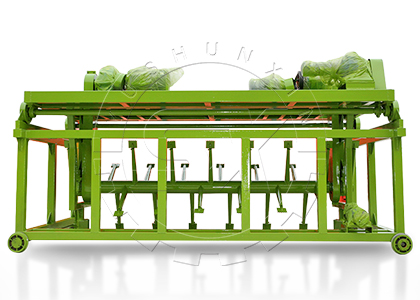 Composting machine for making available chicken dung fertilizer.