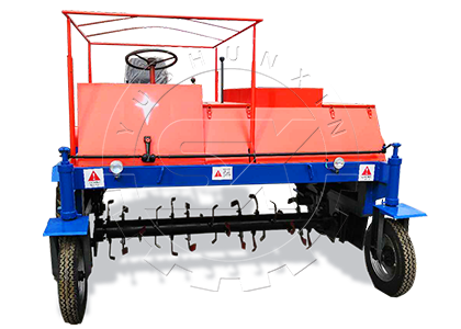 Moving Type Compost Turner for Pig Manure Management