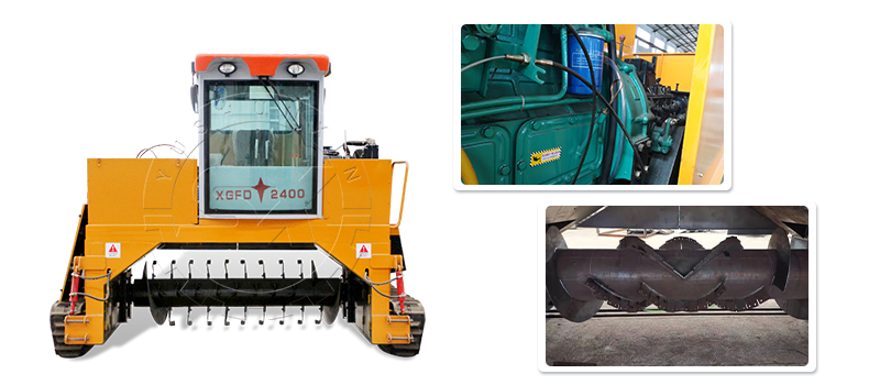 Crawler Type Composting Machine for Sale