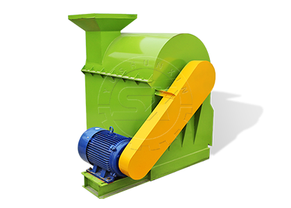 Semi Wet Material Shredder for Small Cow Manure Production